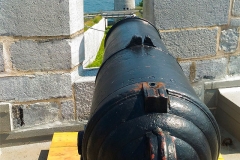 U.S.A. over lake Ontario