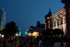 Waiting for fireworks