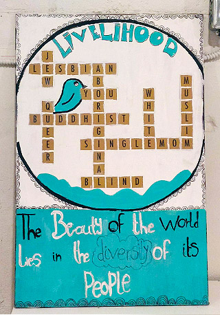 The Beauty of the World lies in the diversity of its People